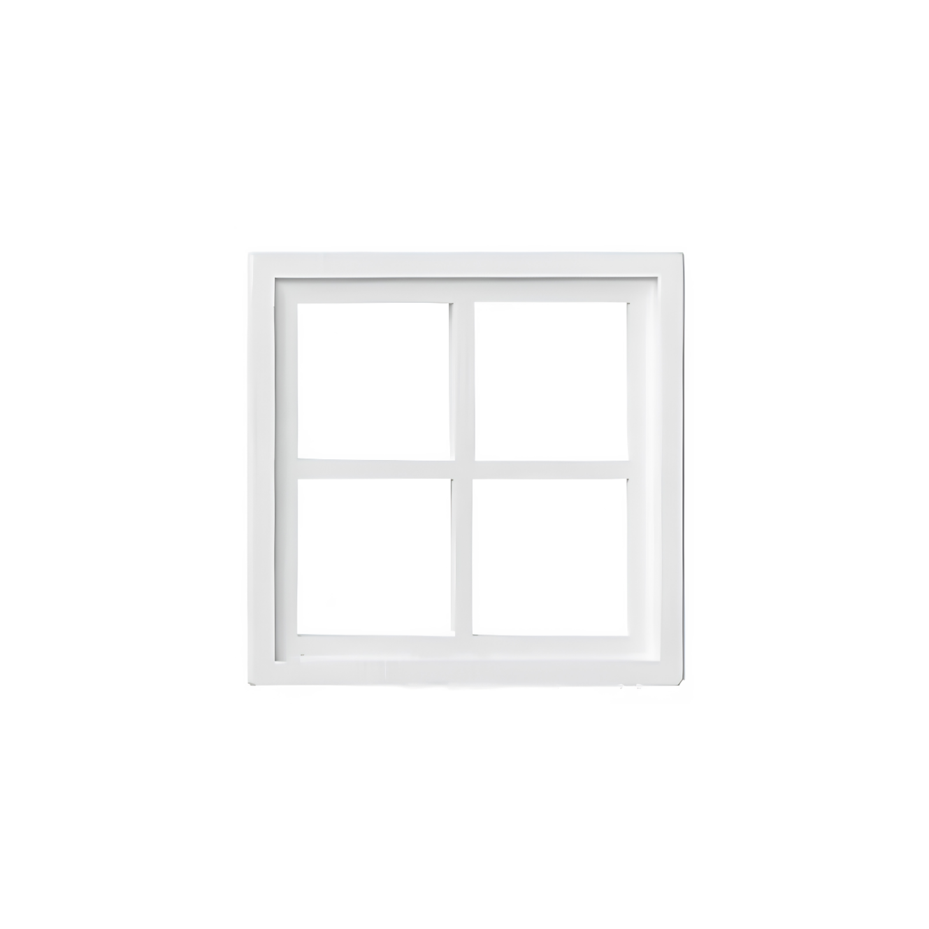 DIY Miniature Window Frame - 4-Pane