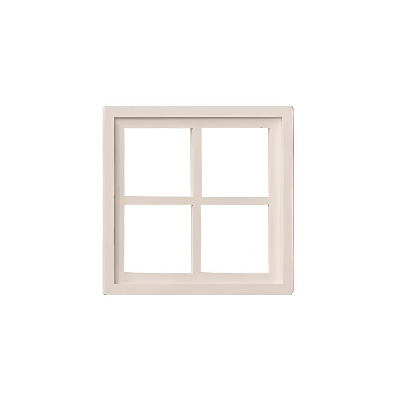 DIY Miniature Window Frame - 4-Pane
