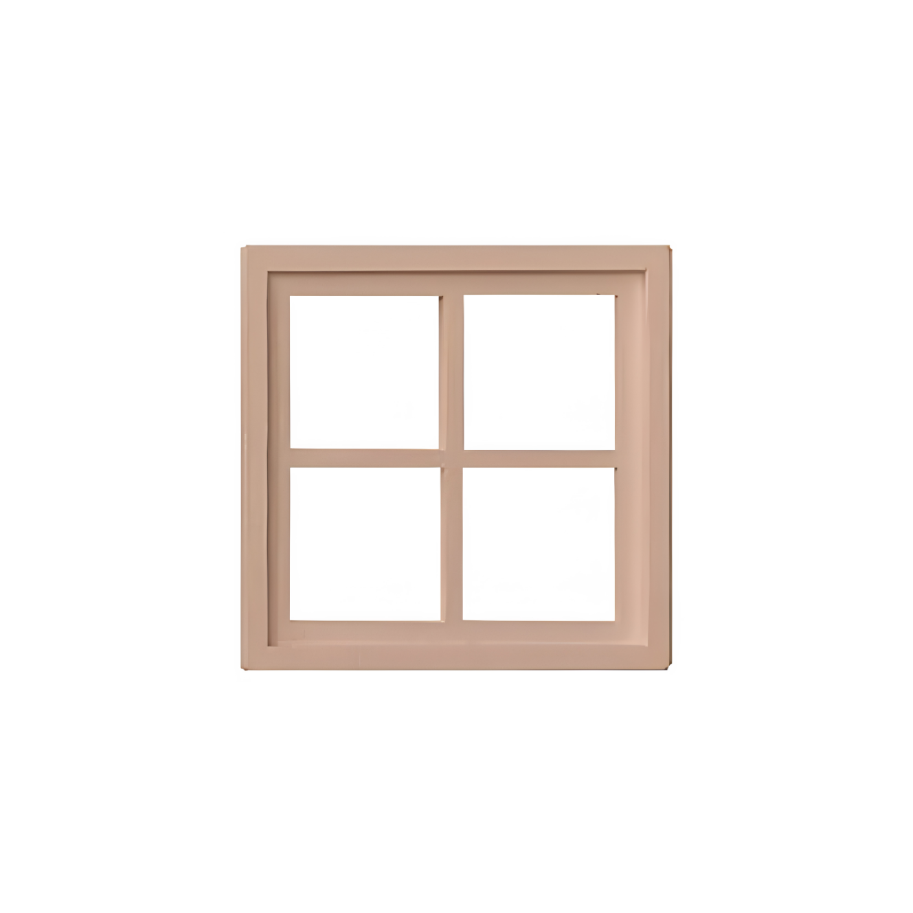 DIY Miniature Window Frame - 4-Pane