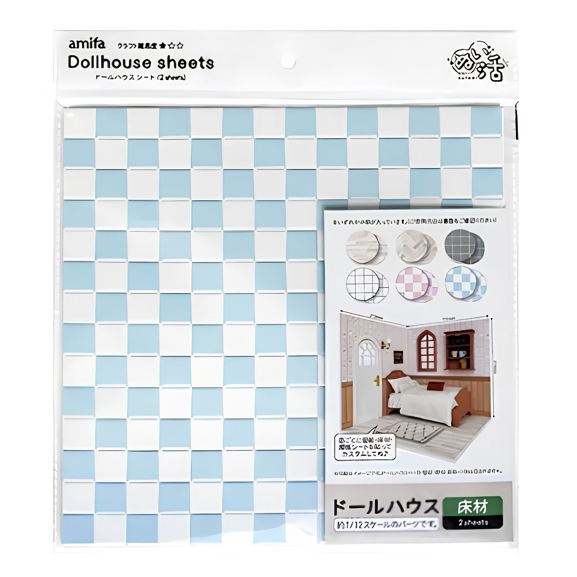 DIY Miniature Flooring Sheet Wood & Tile