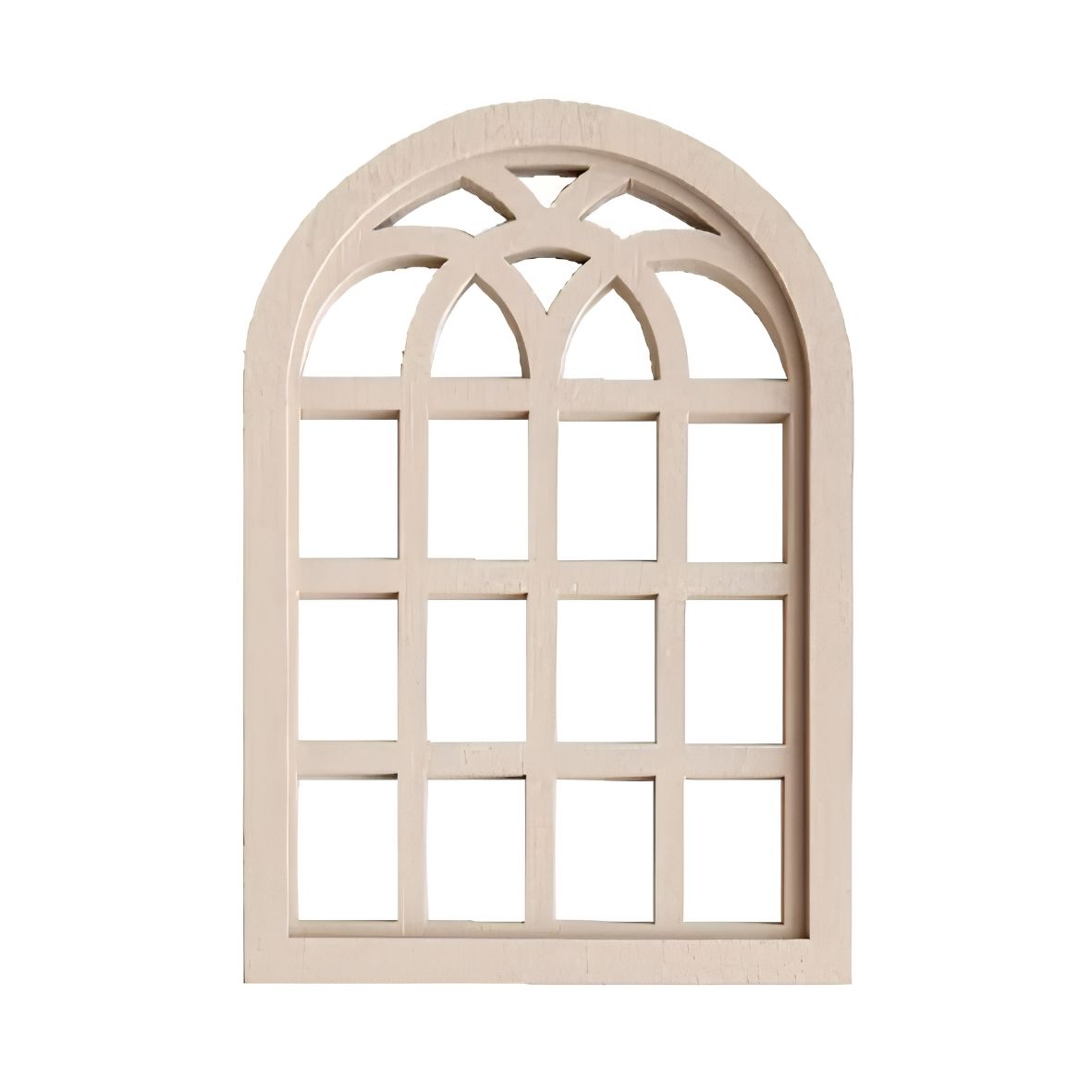 DIY Miniature Window - Arched Grid