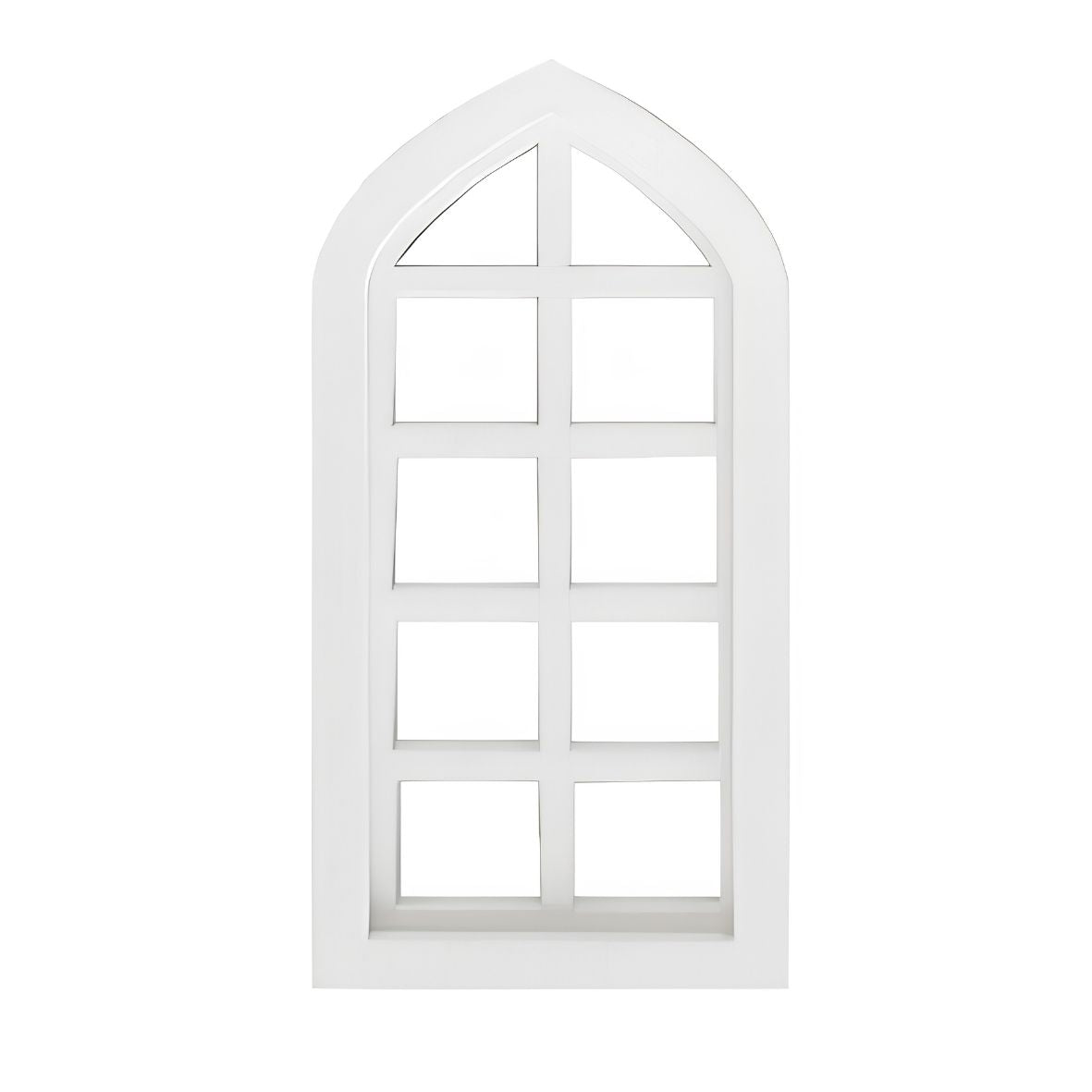 DIY Miniature Window - Tall Arched Grid