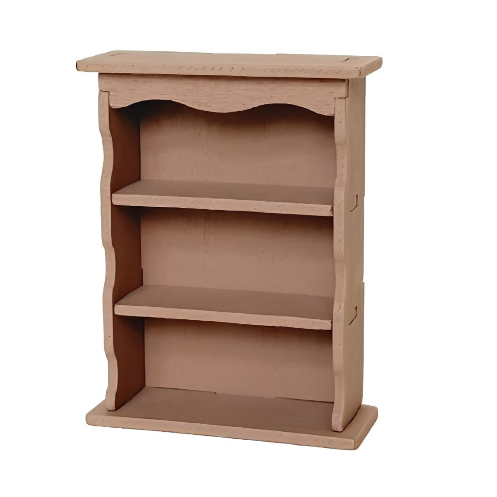 DIY Miniature Wall Shelf - Cabinet Style