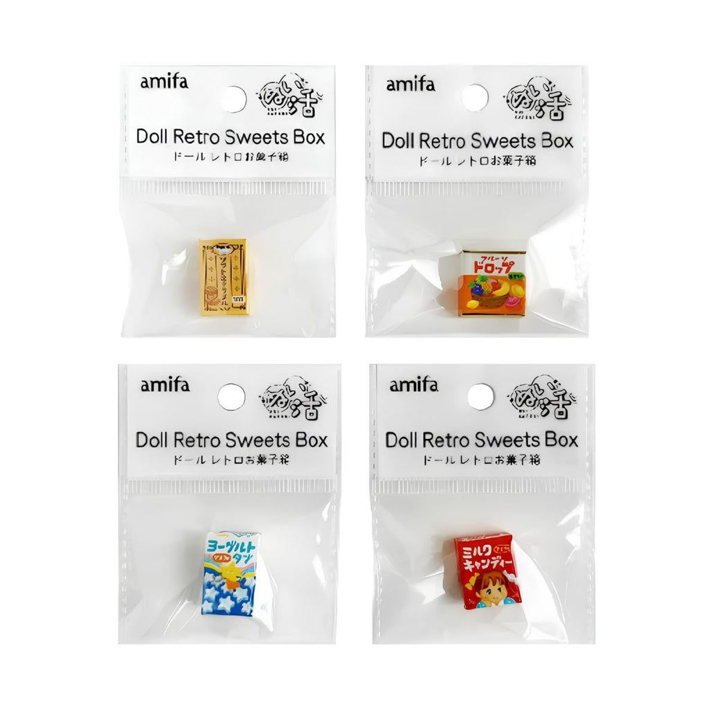 DIY Miniature Sweets Box - Retro Design