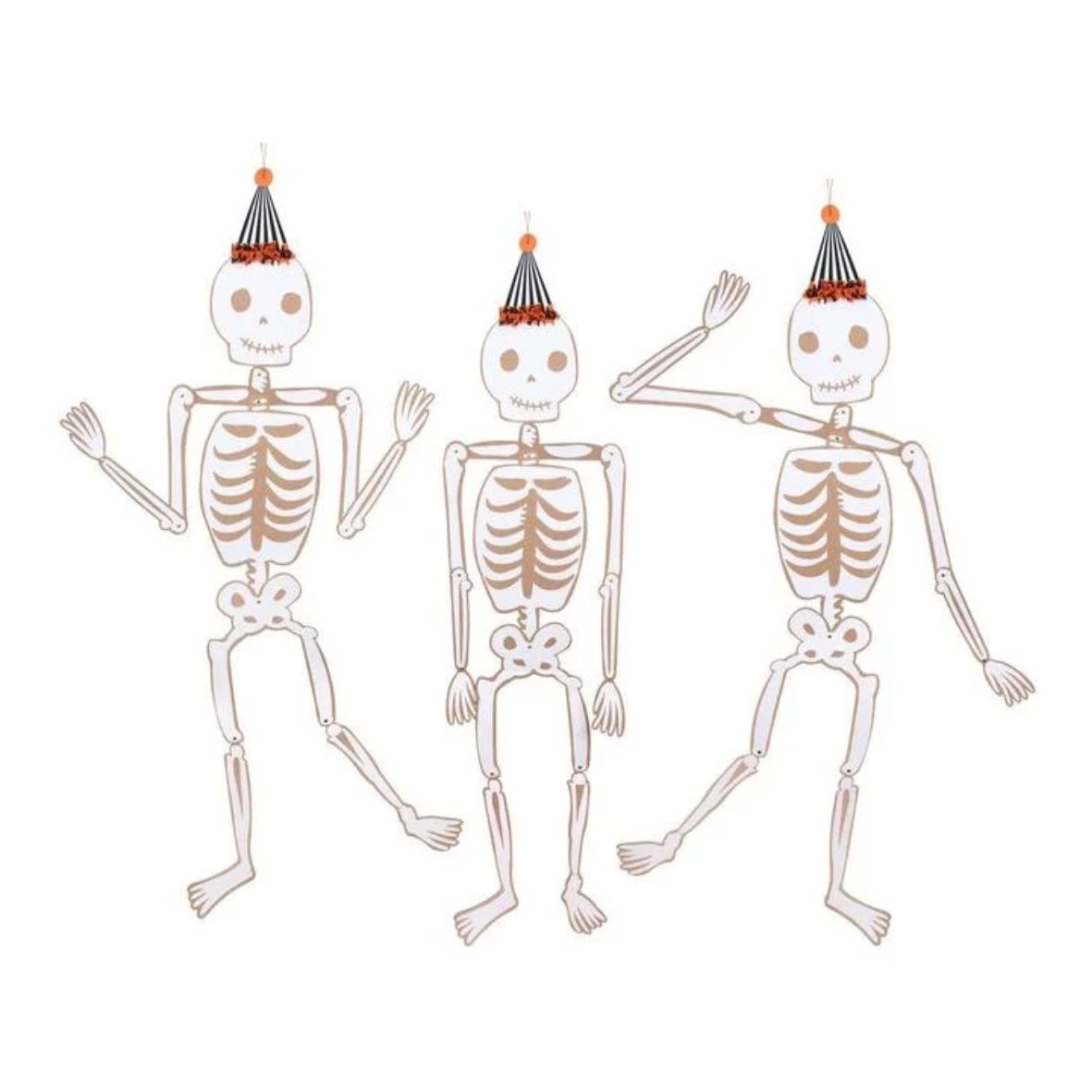 Meri Meri Vintage Giant Halloween Skeleton