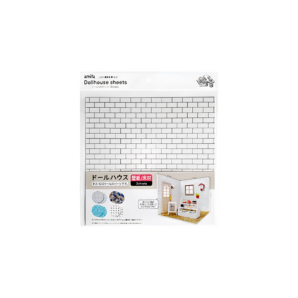 DIY Miniature Wallpaper/Flooring Sheet Tile
