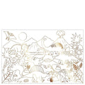 Dinosaur Kingdom Coloring Posters (set of 2)
