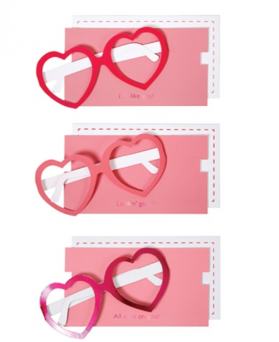 Love Specs Valentine Cards