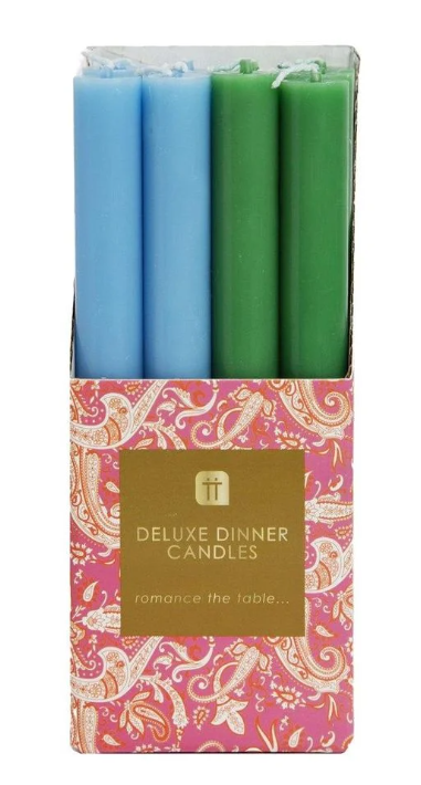 Talking Tables Dinner Candle-Blue