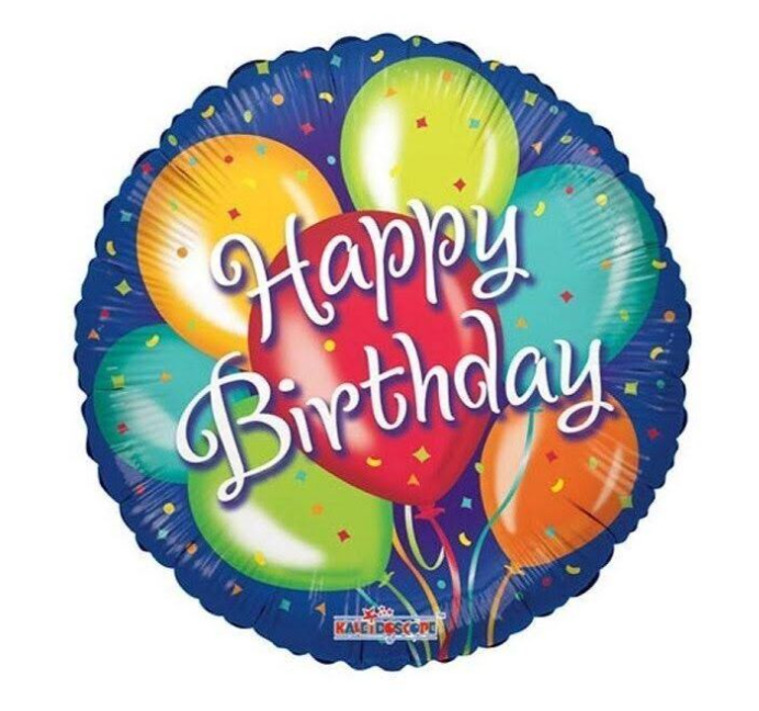 Happy Birthday - Balloons Foil Balloon