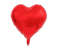 Heart Shaped Foil Balloon 18” - Red