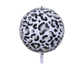 Animal Pattern Foil Balloon 22" - Leopard (Black and white)