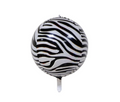Animal Pattern Foil Balloon 22” - Zebra