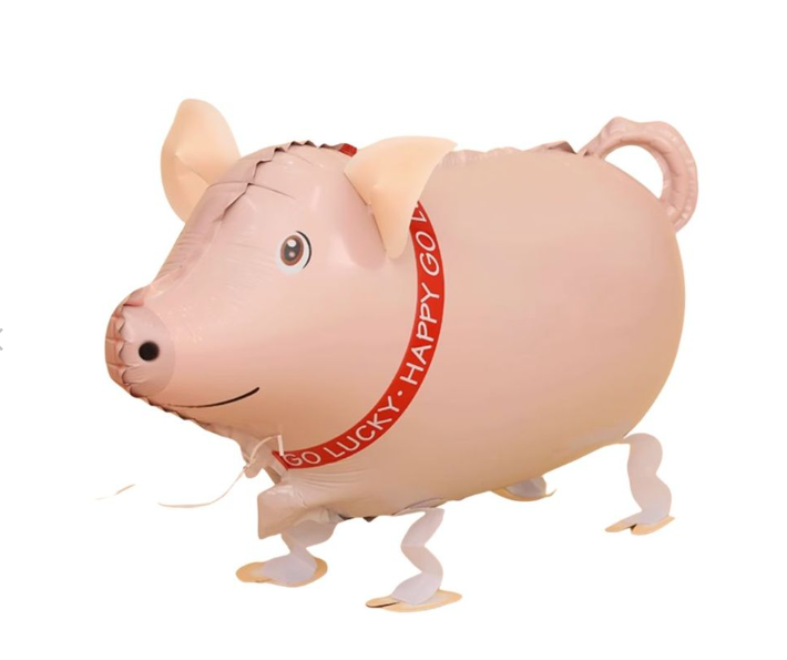 Walking Balloon - Pig