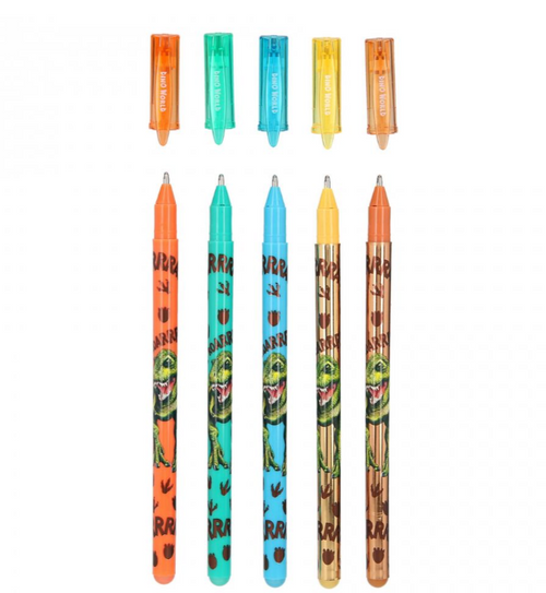 Dino World Gel Pen Set