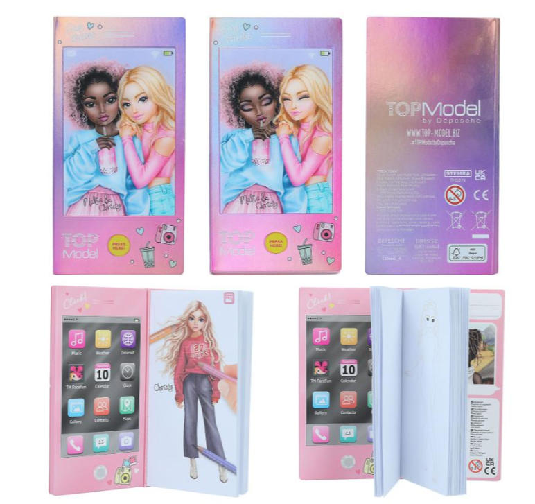 TOPModel Mini Colouring Book With Sound