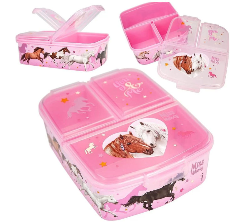 Miss Melody Lunch Box WILD HORSES