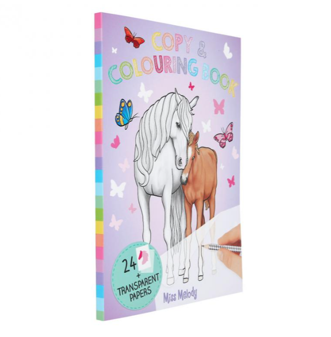 Miss Melody Copy & Colouring Book