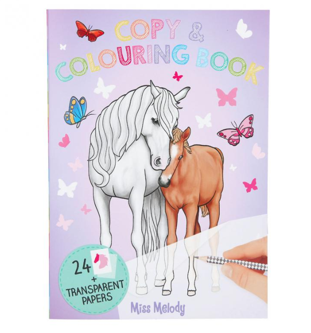 Miss Melody Copy & Colouring Book