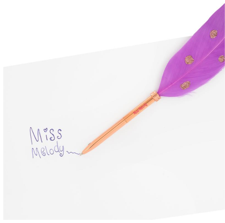 Miss Melody Feather Ballpen