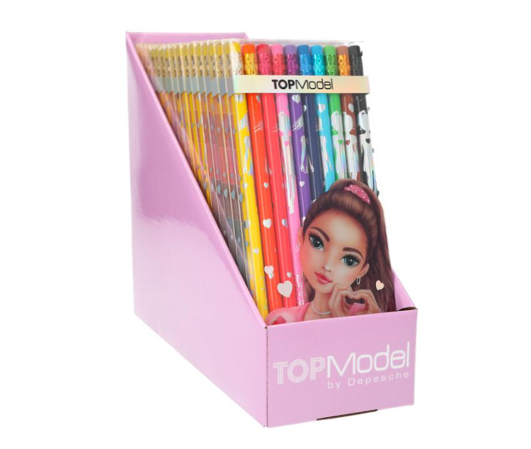 TOPModel Erasable Colouring Pencils, 10 Colours