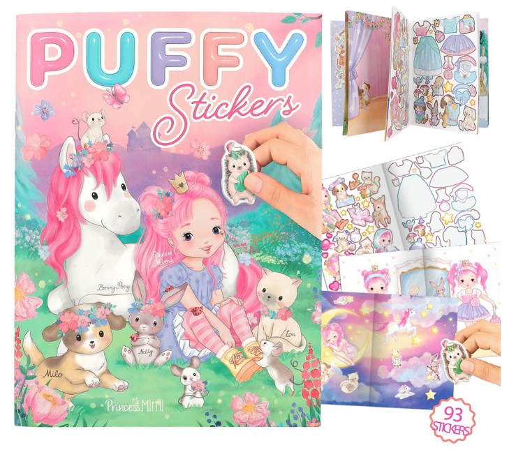 Princess Mimi Puffy Sticker Book