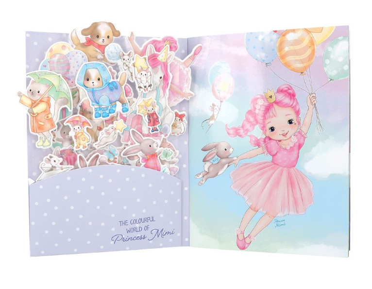 Princess Mimi Puffy Sticker Book