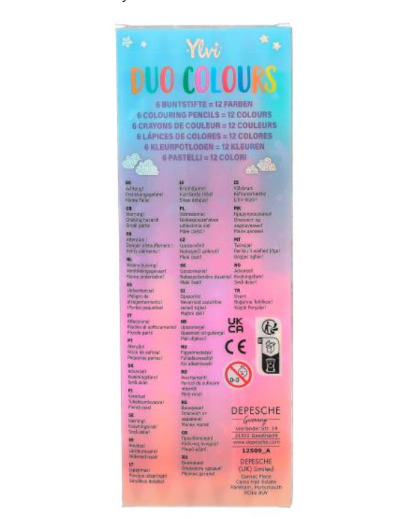 Ylvi Duo Colouring Pencils