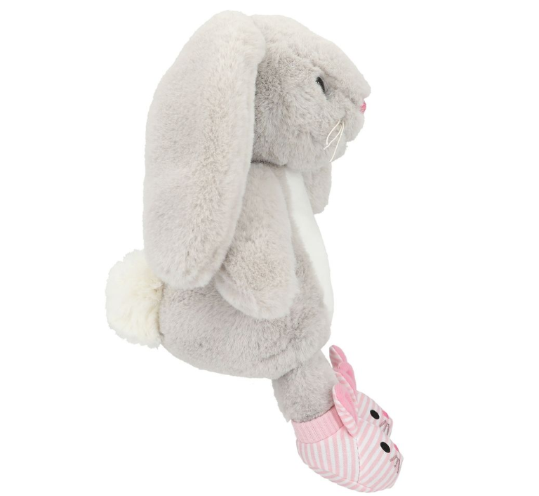 Princess Mimi Plush Bunny Nelly Grey With Shoes 21 cm