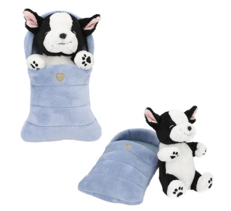 TOPModel Plush Dogs And Cats In Sleepingbag