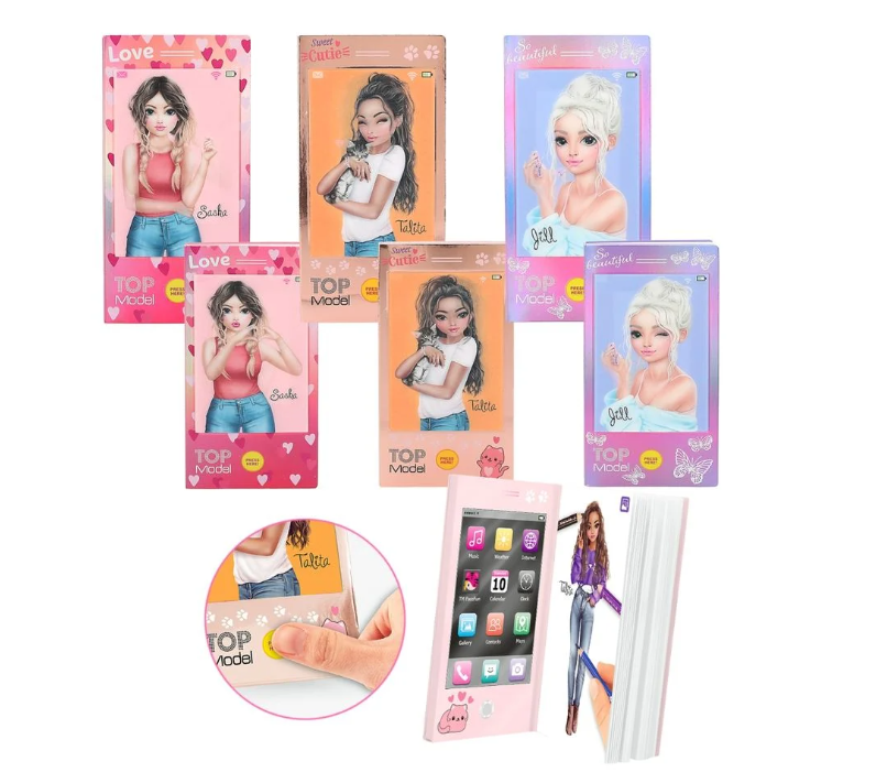 TOPModel Mini Colouring Book With Sound