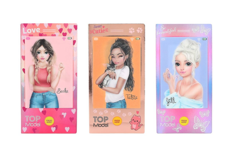 TOPModel Mini Colouring Book With Sound