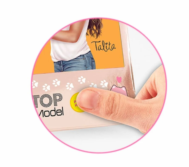 TOPModel Mini Colouring Book With Sound