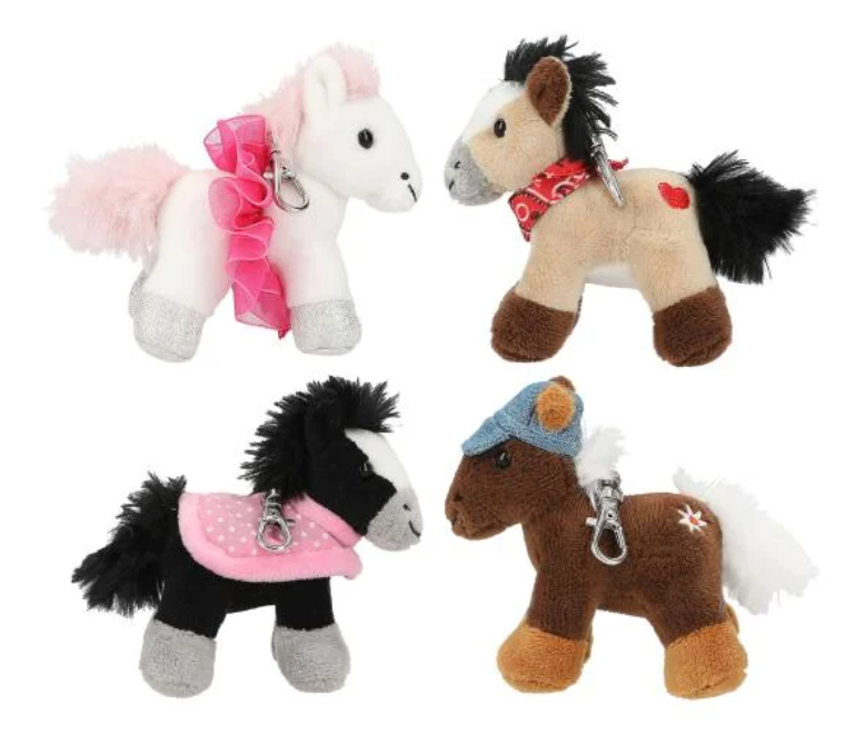 Miss Melody Small Plush Horse Pendants
