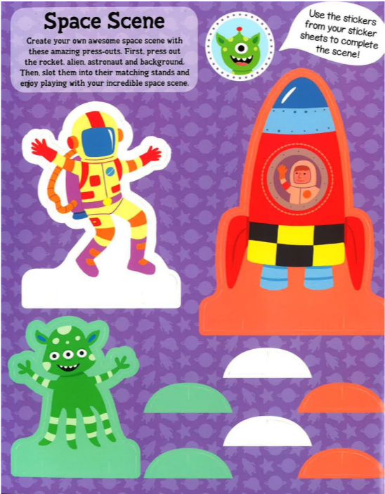 My Amazing Colour by Numbers Sticker & Activity Book(Softcover)