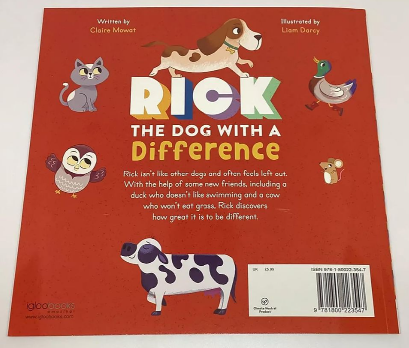 Rick: The Dog With A Difference Book(Softcover)