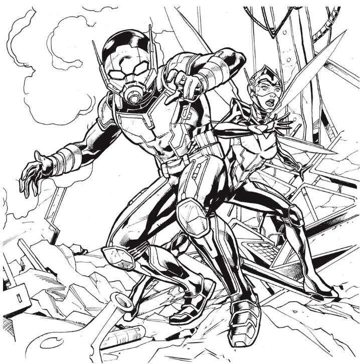 Marvel: Avengers Colour Mania (Colouring Book and Pencil Set)