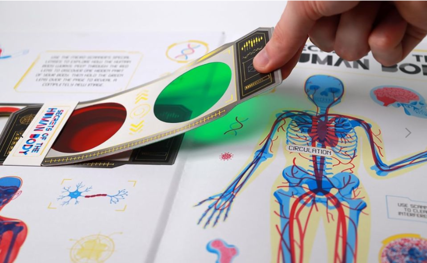 Secrets of the Human Body Book(Hardcover)