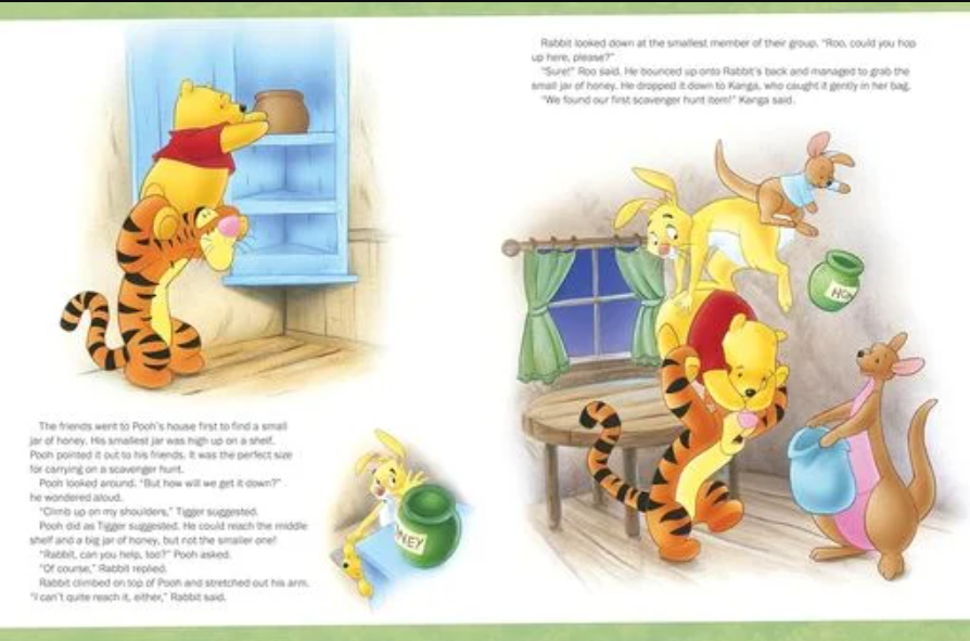 Disney Winnie the Pooh: Finding Friends Story and Activity
