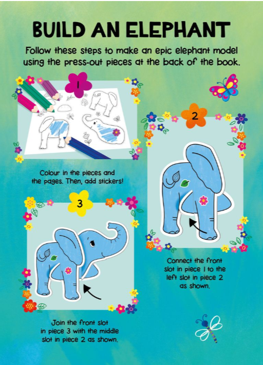 Make Your Own Animals Book(Softcover)