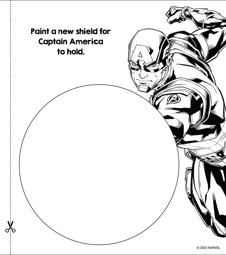 Marvel: Finger Painting