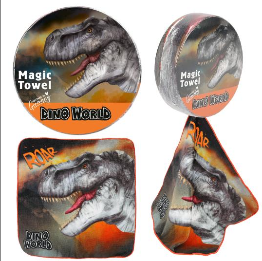 Dino World Magic Towel