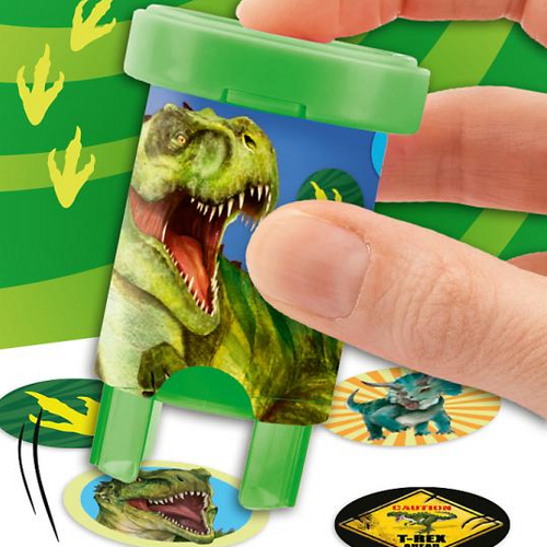 Dino World Sticker Stamper