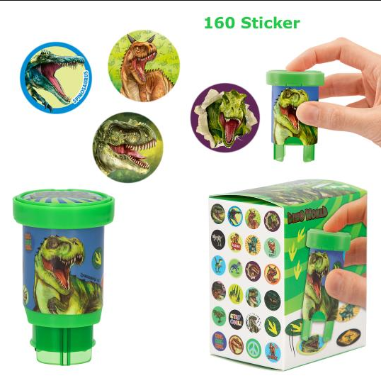 Dino World Sticker Stamper