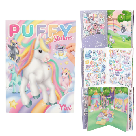 Ylvi PUFFY Sticker Books