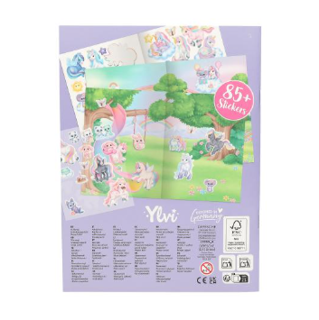 Ylvi PUFFY Sticker Books