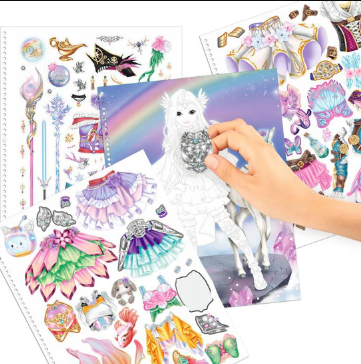 Create Your TOPModel Colouring Book