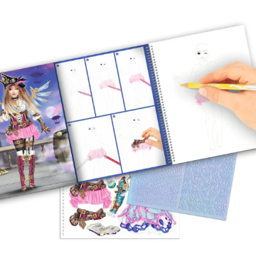 Create Your TOPModel Colouring Book