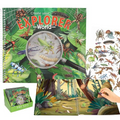 Explorer Stickerworld With Relief-Stickers