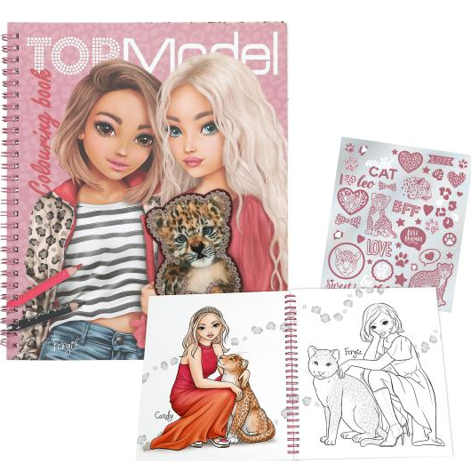 TOPModel Colouring Book LEOHEART